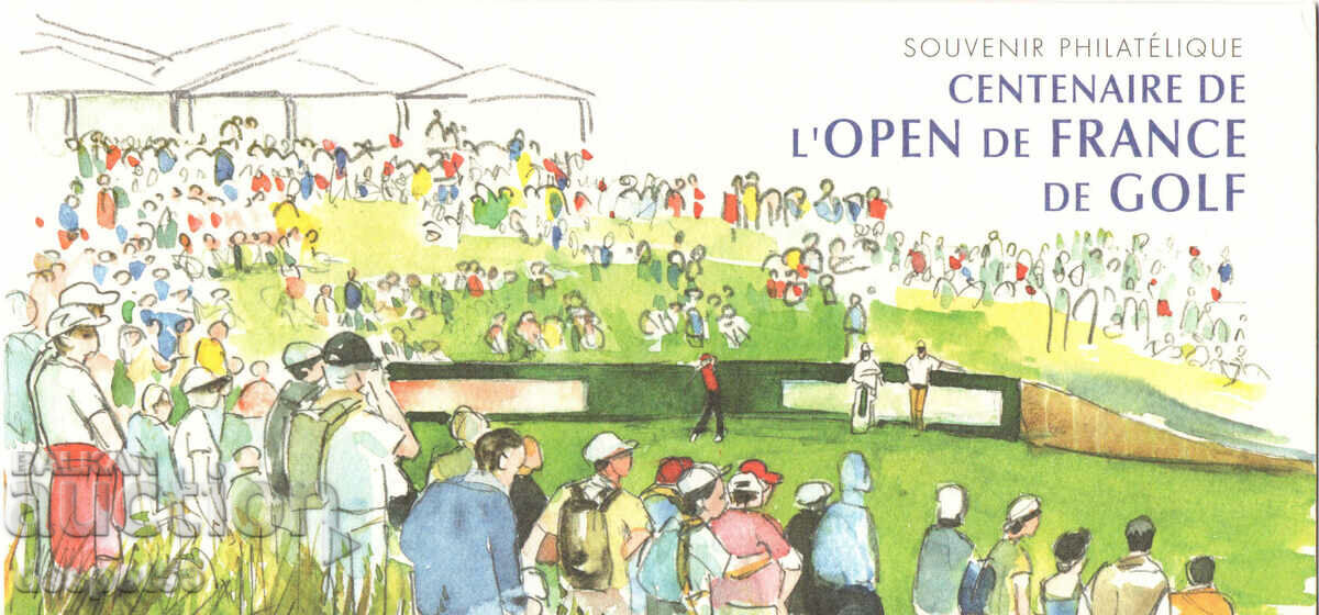 2006. France. French Open Golf Championship. Block with price 4.50 BGN | € 2.30
