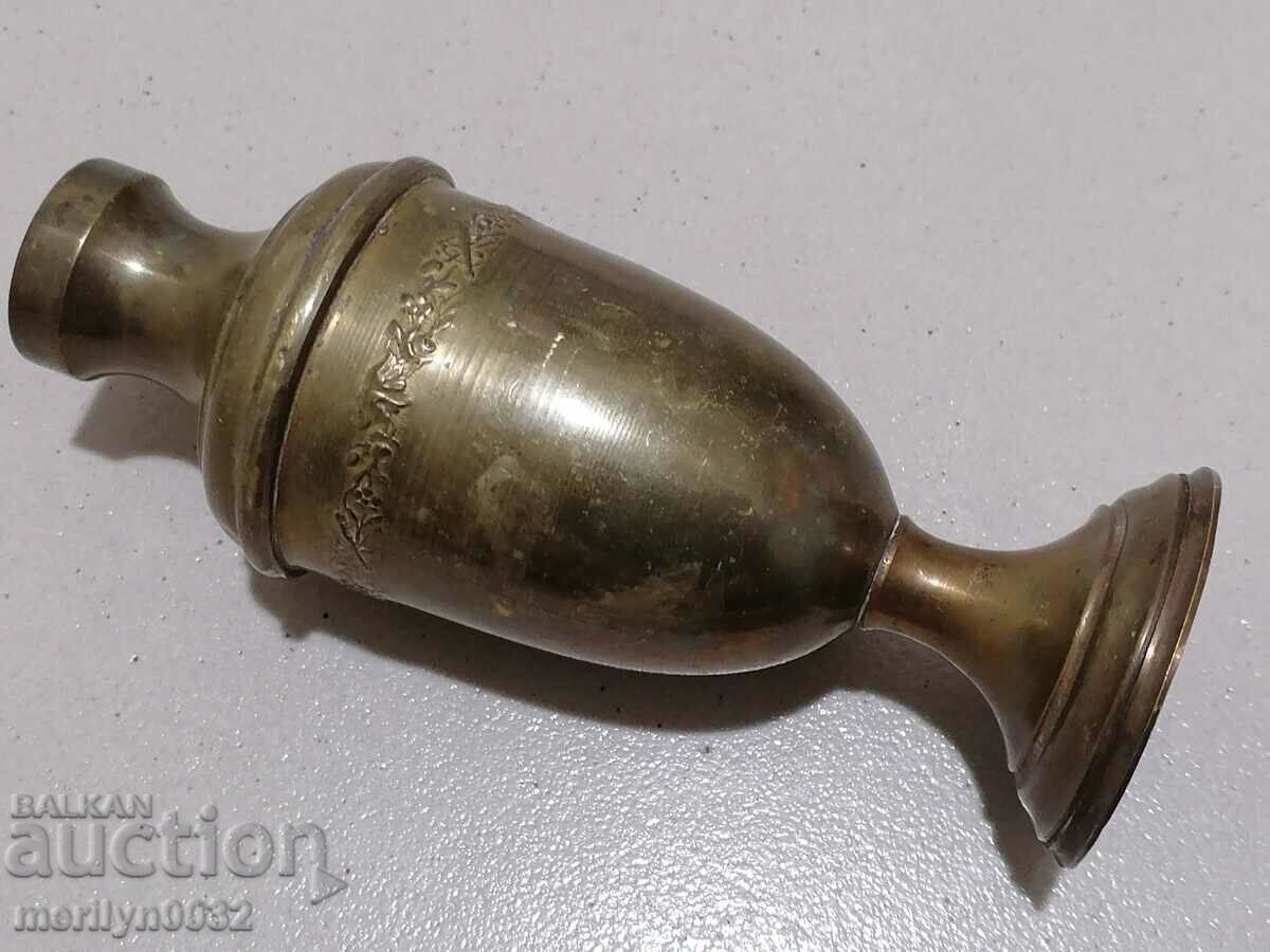 Auction Old candle holder brass candle Auction Old candle holder brass candle