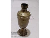Old candle holder brass candle