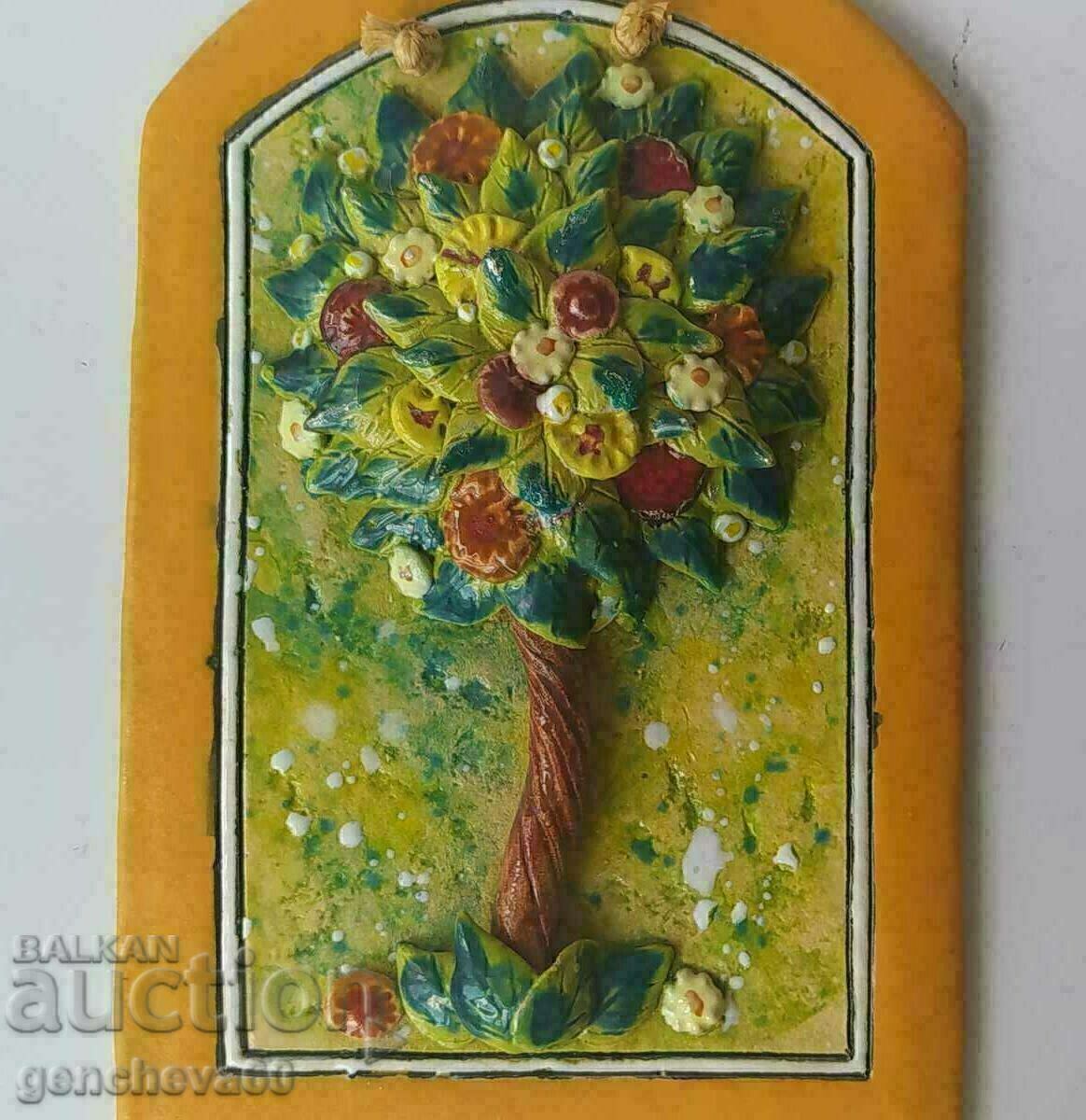 Author's embossed terracotta plate, stamp - 6 Author's embossed terracotta plate, stamp - 6