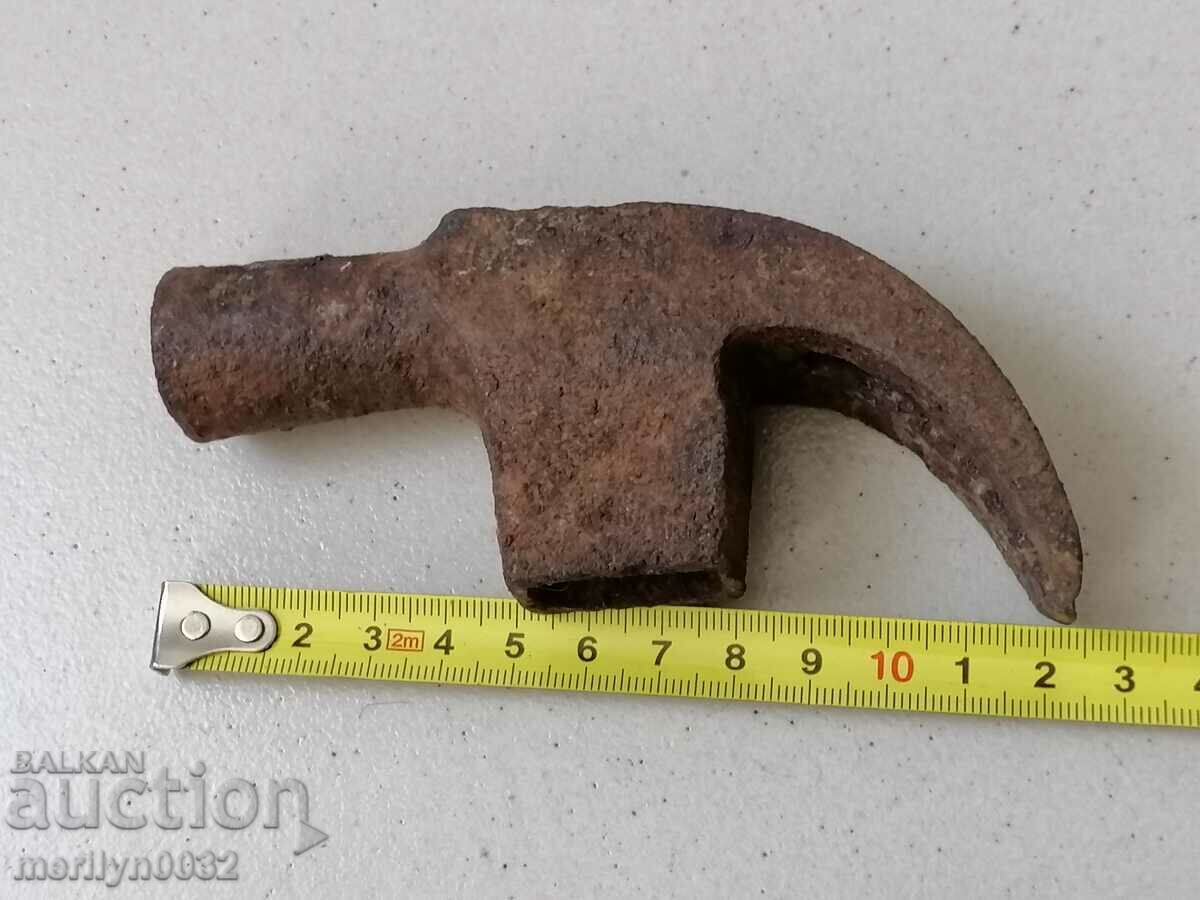 Delivery of Old carpenter's hammer, tool, pickaxe