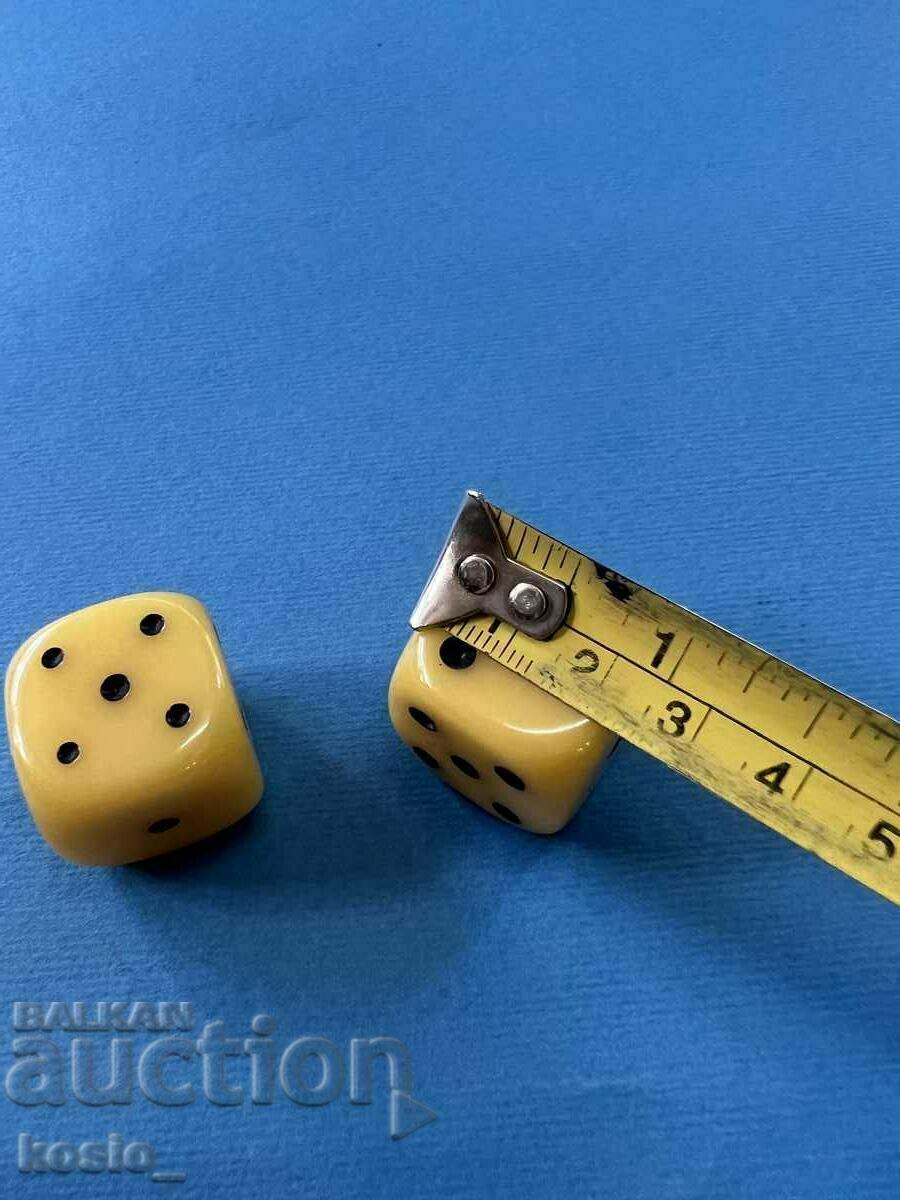 Παράδοση Παλιά ζάρια βακελίτη