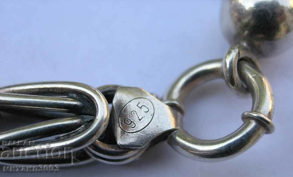 Παράδοση Βραχιόλι από μασίφ ασήμι 925 δείγμα 33,31 γρ Παράδοση Βραχιόλι από μασίφ ασήμι 925 δείγμα 33,31 γρ