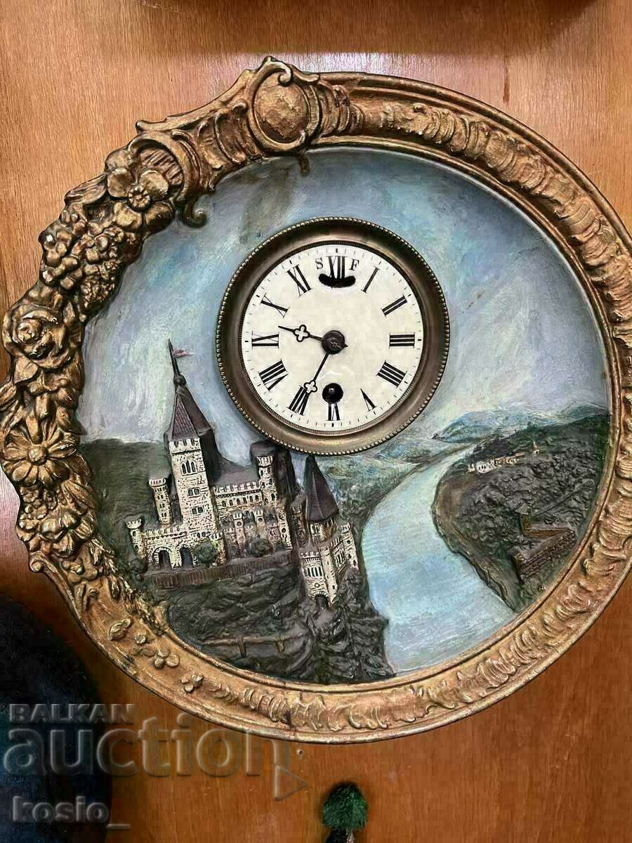 Old wall clock