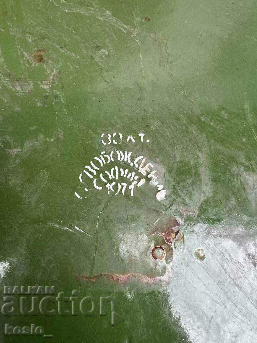 Ένα μεγάλο παλιό εμαγιέ γλαστράκι - 5 Ένα μεγάλο παλιό εμαγιέ γλαστράκι - 5