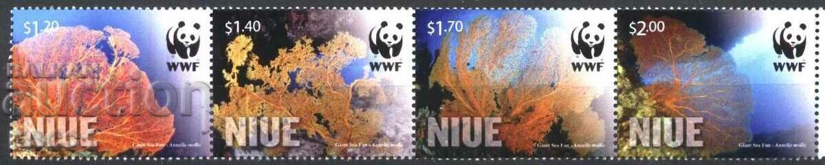 WWF Pure Stamps Marine Fauna Corals 2012 από το Niue