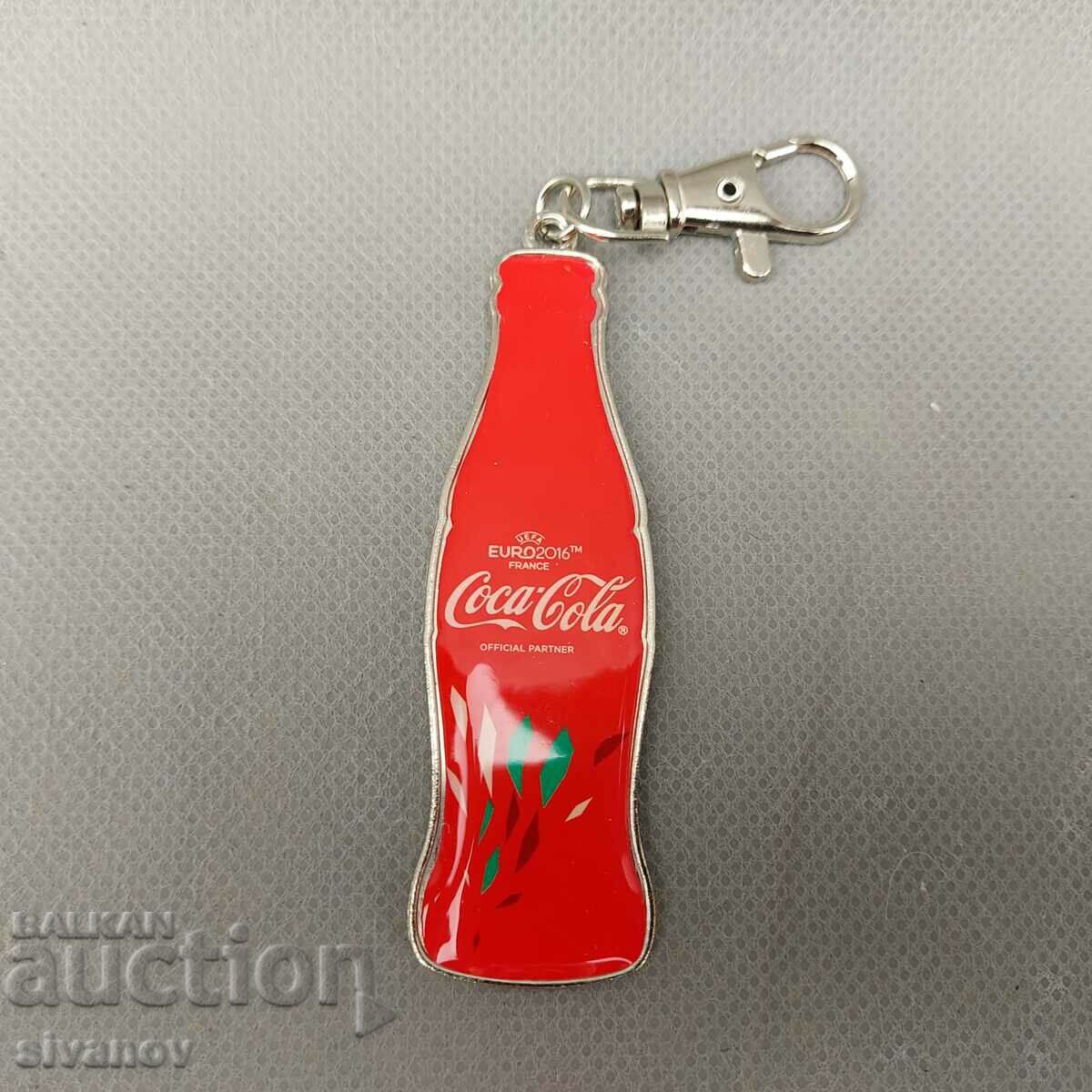Interesting key ring Coca Cola Euro 2016 #0531