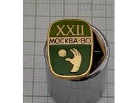 OLYMPICS MOSCOW 1980 USSR BADGE /