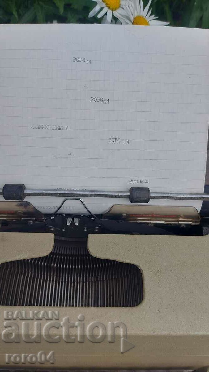 Auction TYPEWRITER - ROBOTRON 24 Auction TYPEWRITER - ROBOTRON 24