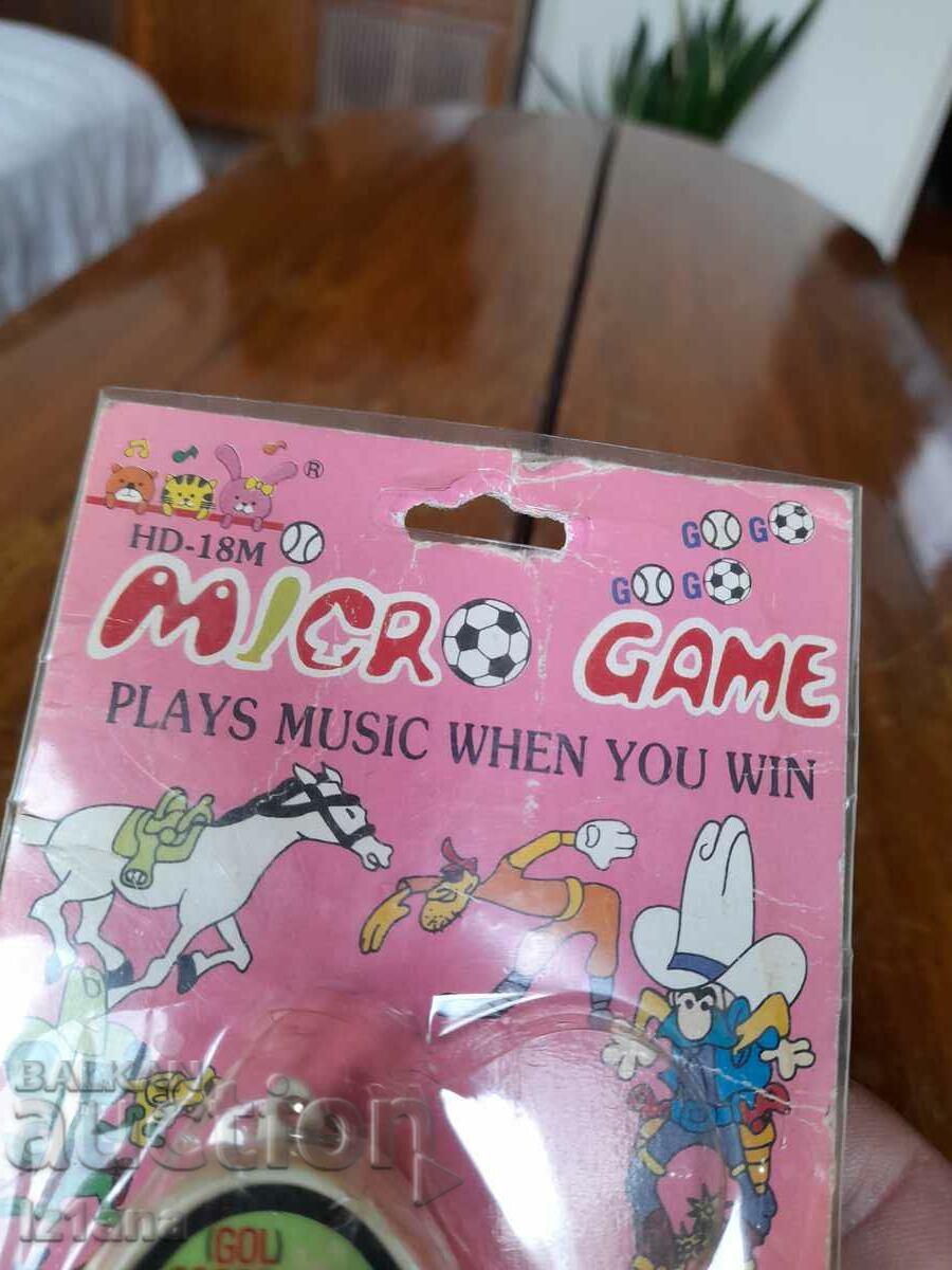 An old children's game Micro Game with price 25.00 BGN | € 12.78 An old children's game Micro Game with price 25.00 BGN | € 12.78