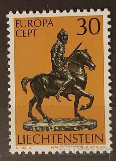 Liechtenstein 1974 Europe CEPT Horses MNH