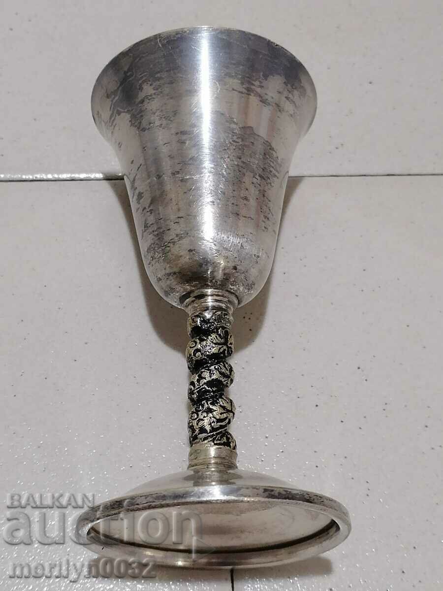Cupa din alama placata cu argint cu preț 48.00 BGN | € 24.54 Cupa din alama placata cu argint cu preț 48.00 BGN | € 24.54