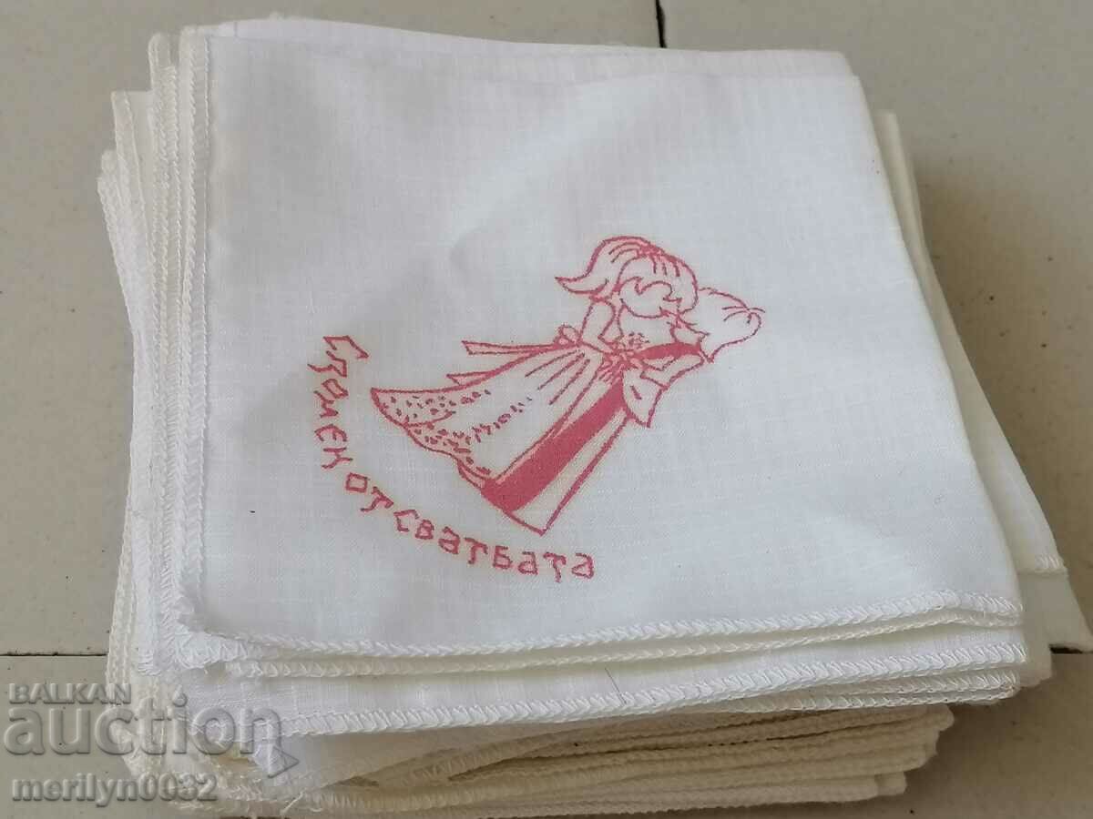 Old wedding handkerchiefs 35 pieces of handkerchief - 7 Old wedding handkerchiefs 35 pieces of handkerchief - 7