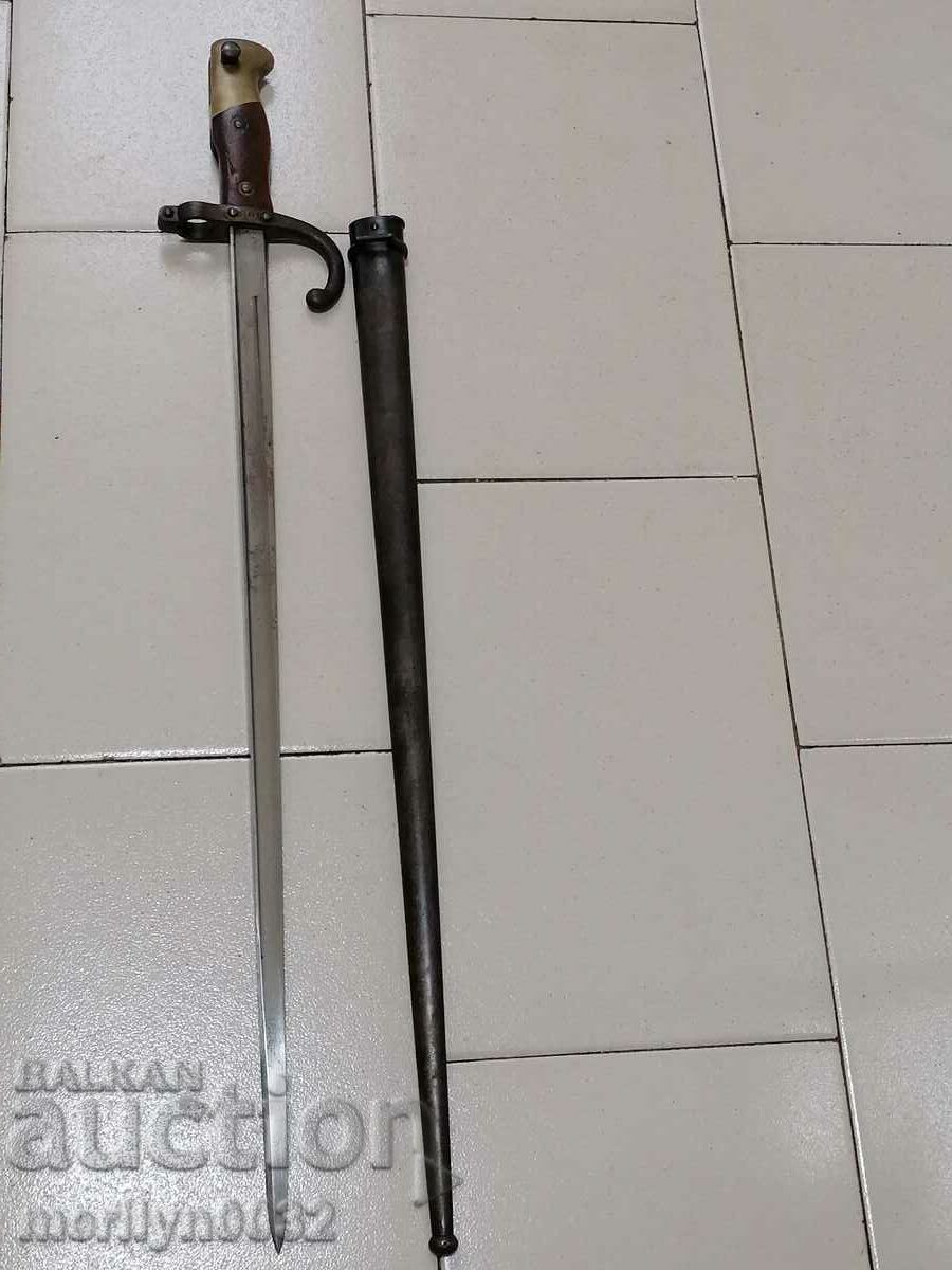 Baioneta cutit baioneta pentru carabina Gra cania marcare data cu preț 390.00 BGN | € 199.40 Baioneta cutit baioneta pentru carabina Gra cania marcare data cu preț 390.00 BGN | € 199.40