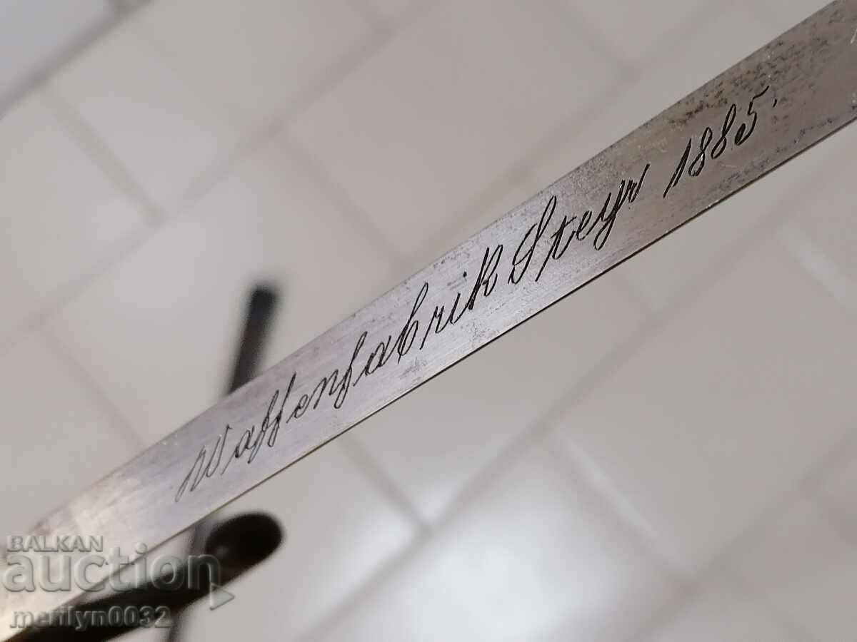 Auction Bayonet knife bayonet for rifle Gra cania marking date Auction Bayonet knife bayonet for rifle Gra cania marking date