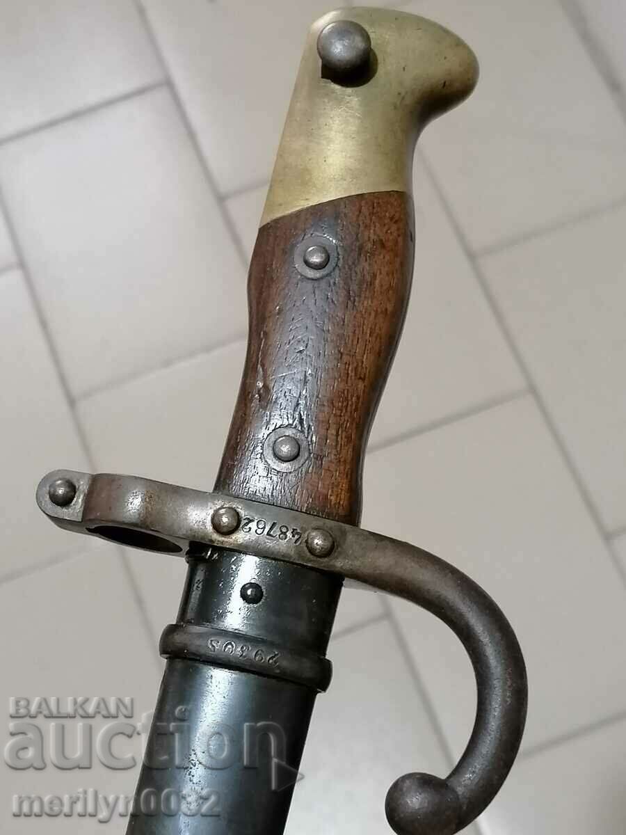 Bayonet knife bayonet for rifle Gra cania marking date - 6 Bayonet knife bayonet for rifle Gra cania marking date - 6