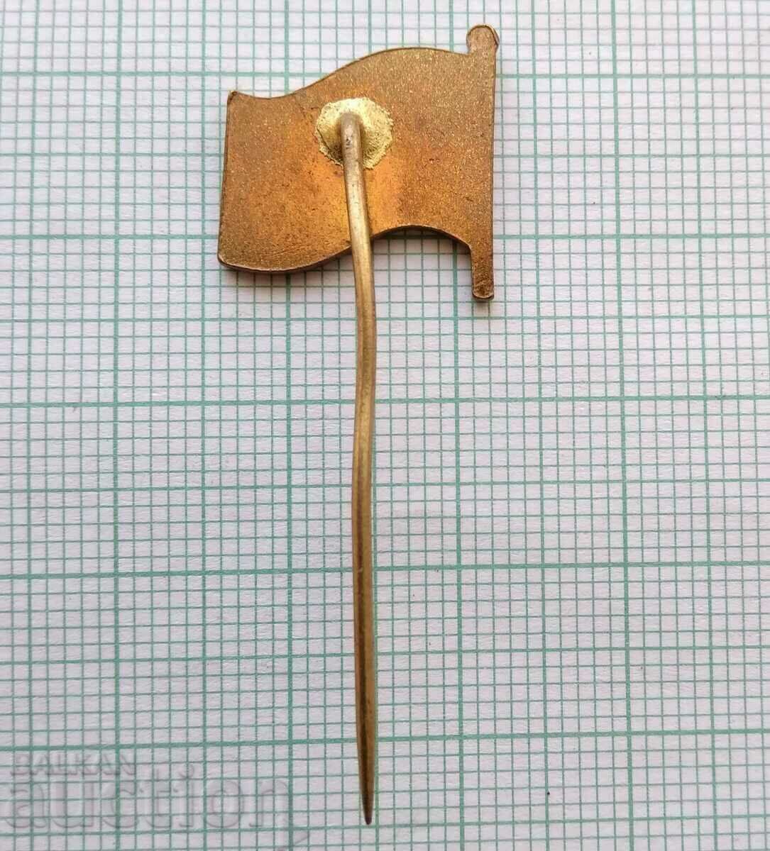 Auction 13698 Badge - flag flag Auction 13698 Badge - flag flag