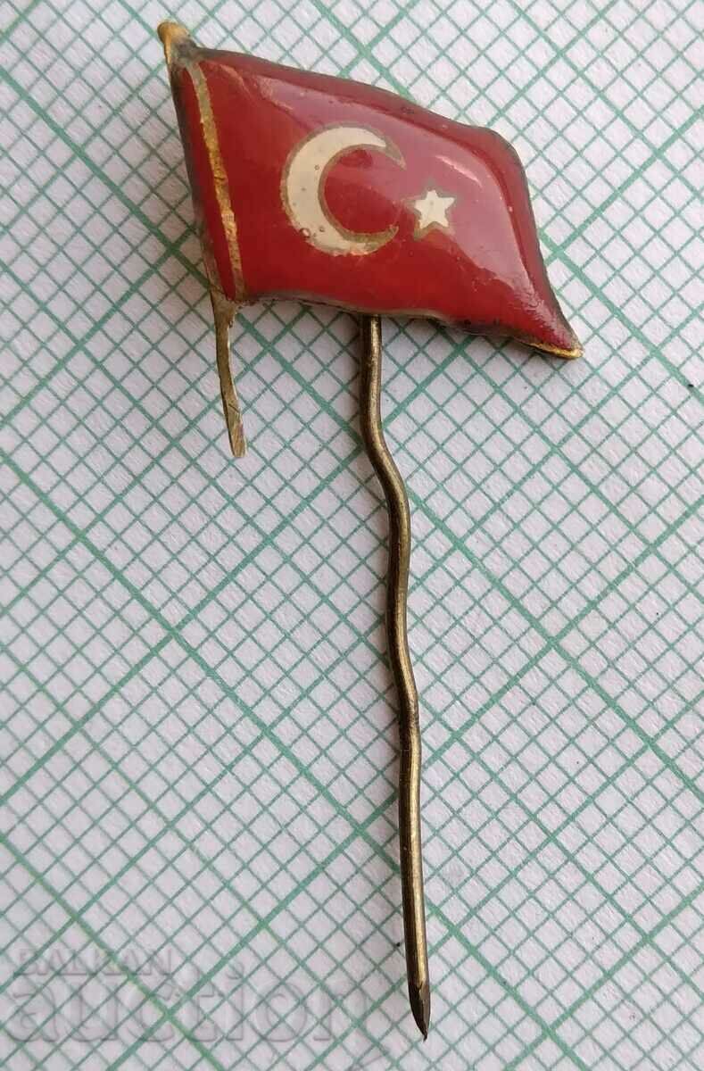13700 Badge - flag flag Turkey with price 3.00 BGN | € 1.53 13700 Badge - flag flag Turkey with price 3.00 BGN | € 1.53