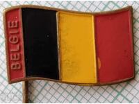 13701 Значка - флаг знаме Белгия