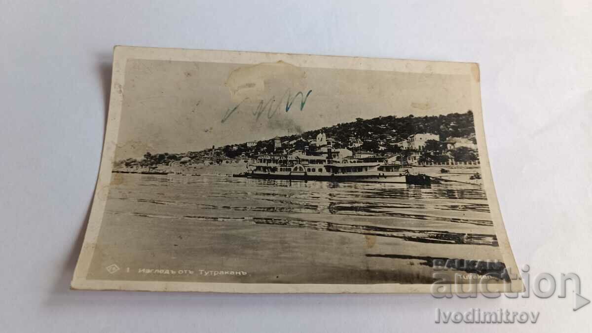 Postcard Tutrakan View Gr. Easter 1940
