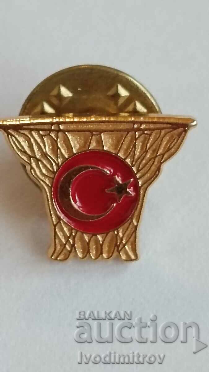 Значка Федерация по баскетбол на Турция