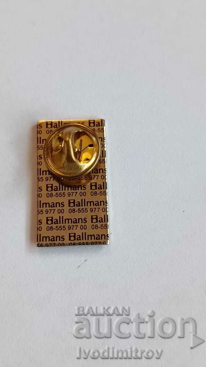 Swensk Basket badge with price 4.35 BGN | € 2.22