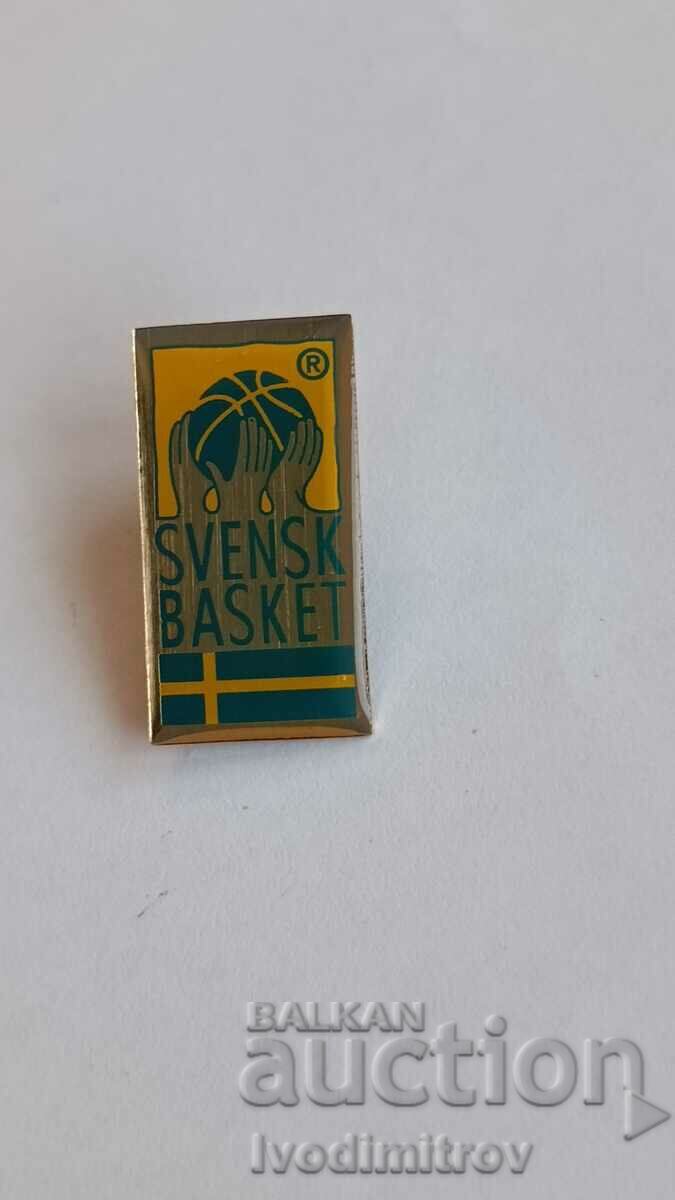Значка Swensk Basket