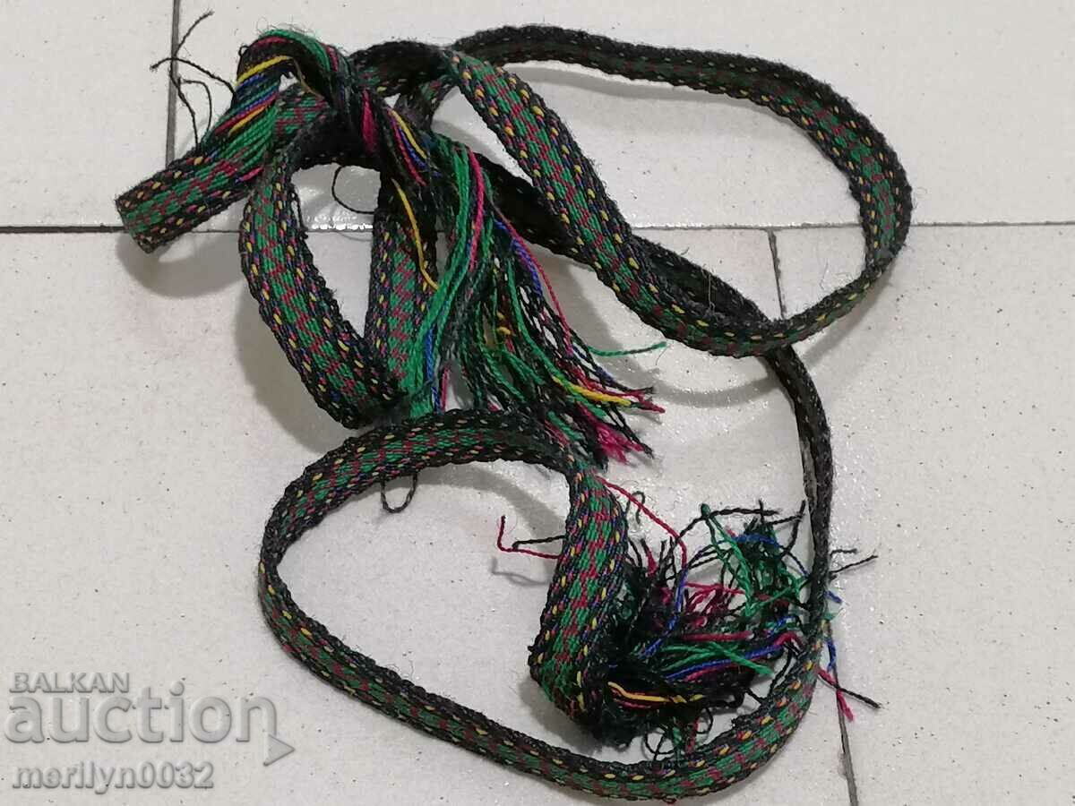 Handwoven wool belt 2.30 meters of wear with price 64.00 BGN | € 32.72 Handwoven wool belt 2.30 meters of wear with price 64.00 BGN | € 32.72