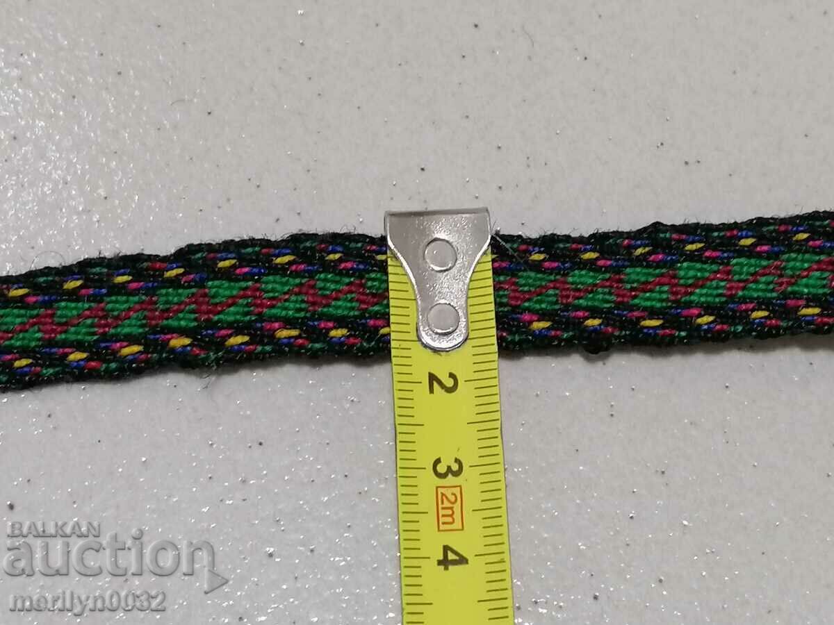Handwoven wool belt 2.30 meters of wear - 5 Handwoven wool belt 2.30 meters of wear - 5