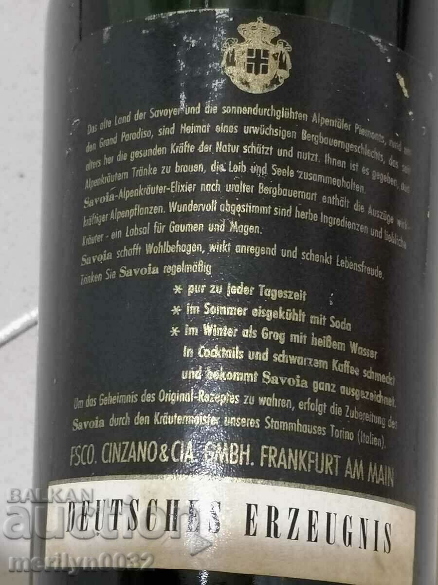 Delivery of Bottle of CINCANO SAVOIA 35° from the 1970s OUT OF PRINT Delivery of Bottle of CINCANO SAVOIA 35° from the 1970s OUT OF PRINT