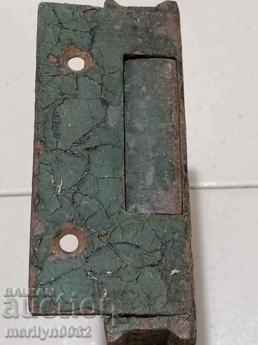 Auction Old English mid 19th century keyless lock latch Auction Old English mid 19th century keyless lock latch