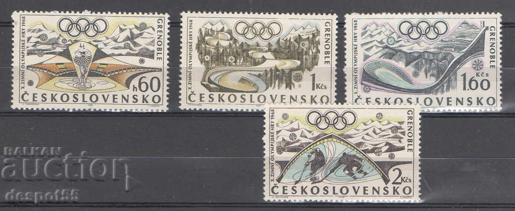 1968. Czechoslovakia. Winter Olympics, Grenoble.
