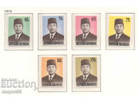 1974. Ινδονησία. Πρόεδρος Σουχάρτο.