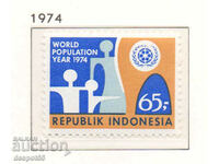 1974. Indonesia. World Population Year.