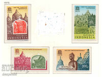 1975. Indonezia. Campania UNESCO Salvați Templul Borobudu