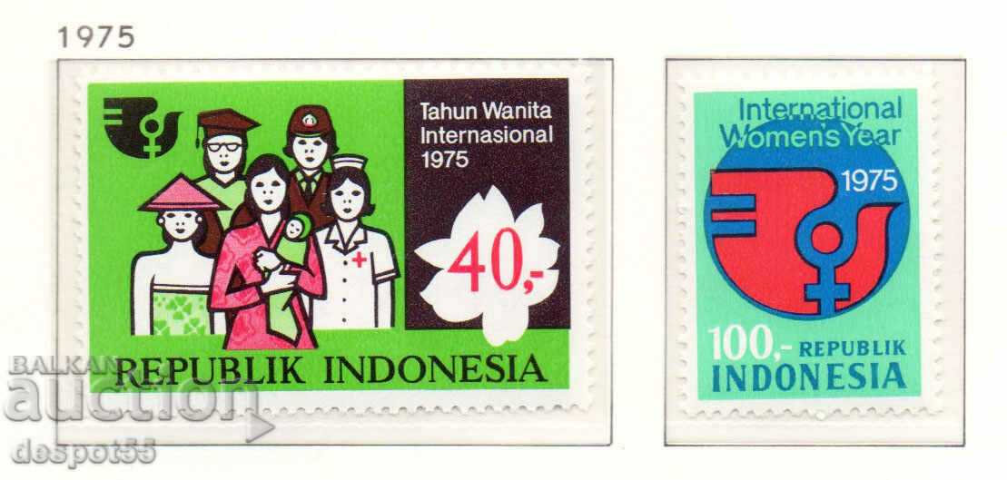 1975. Индонезия. Международна година на жената.
