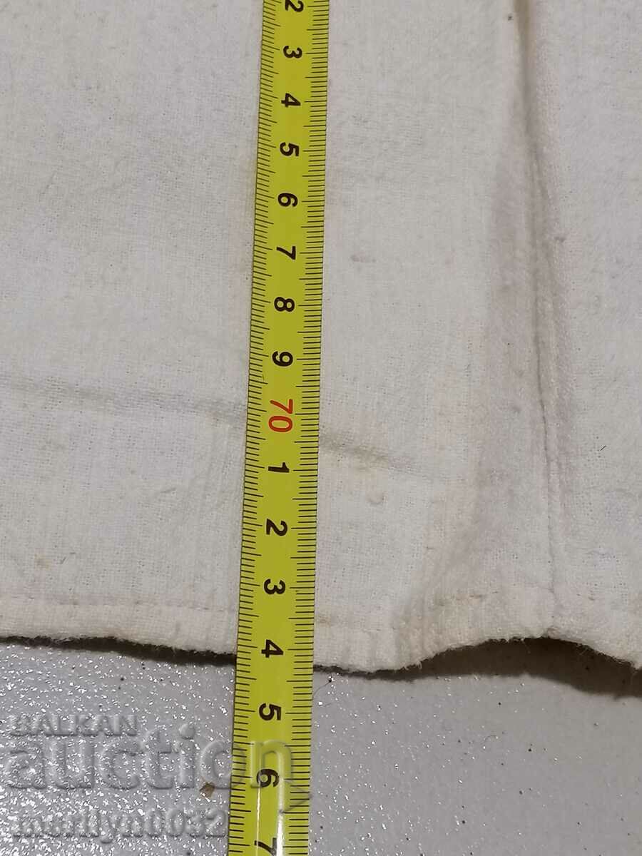 Auction  Old men's kenara shirt hand-woven embroidered costume