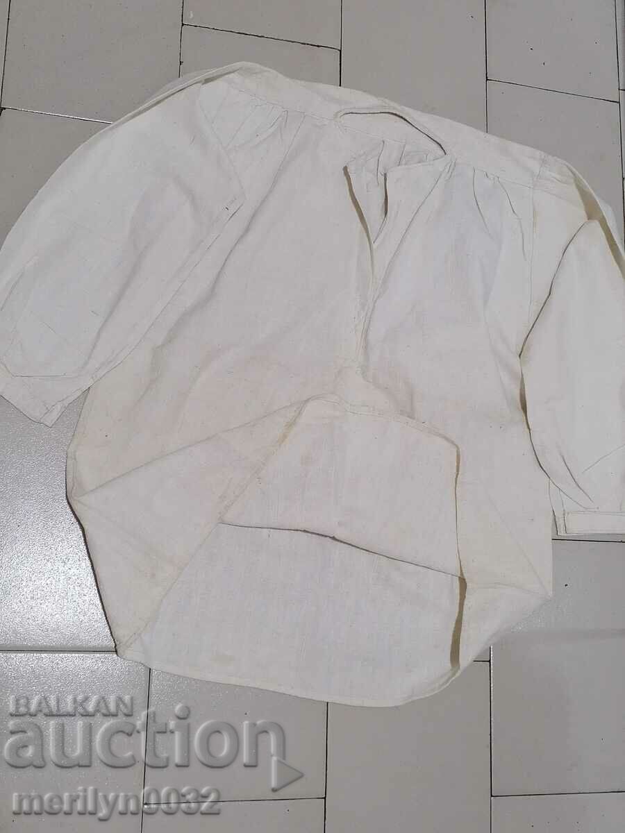 Old men's kenara shirt hand-woven embroidered costume - 5