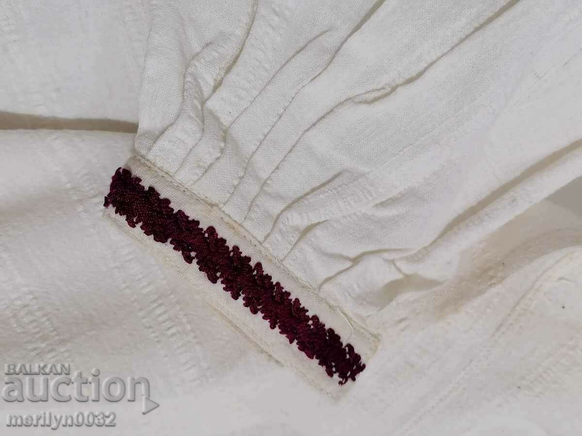 Old men's kenara shirt hand-woven embroidered costume with price 69.00 BGN | € 35.28