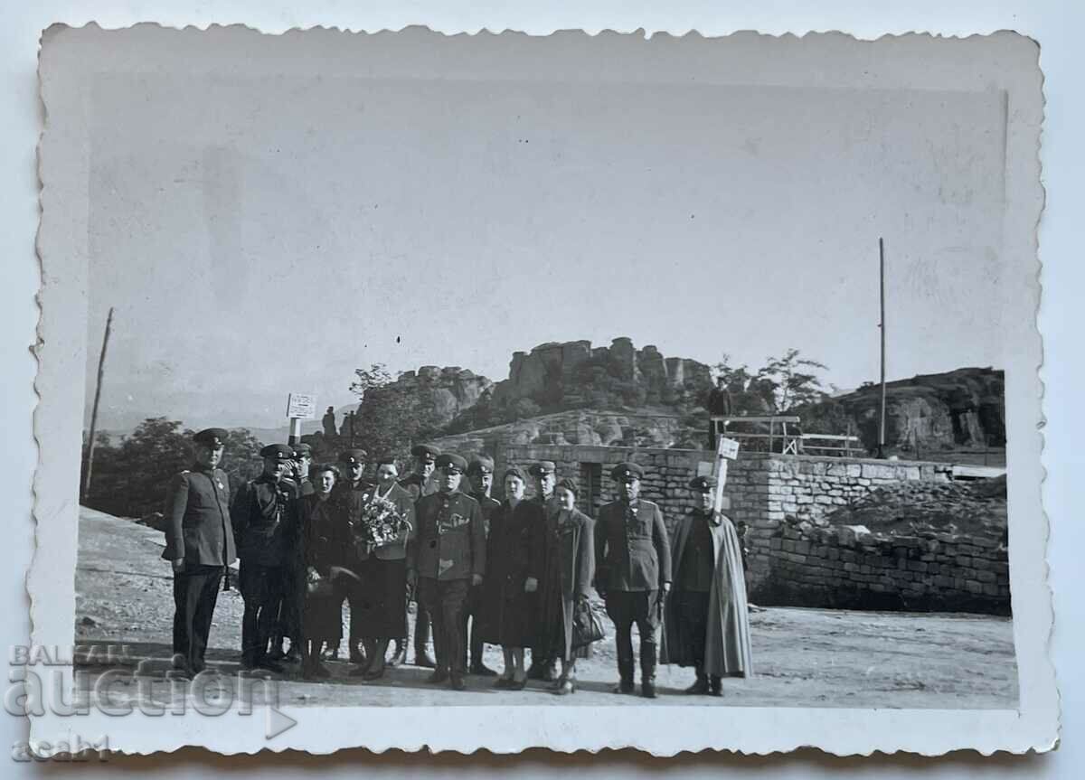 Officers Belogradchik rocks