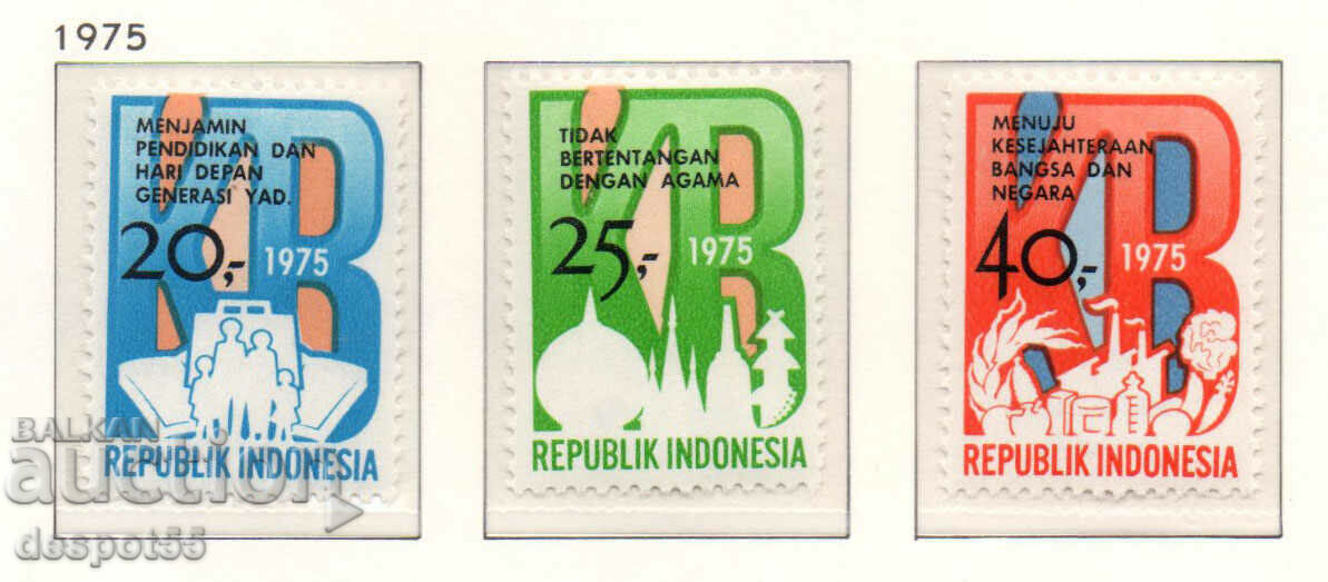 1975. Индонезия. Семейно планиране.