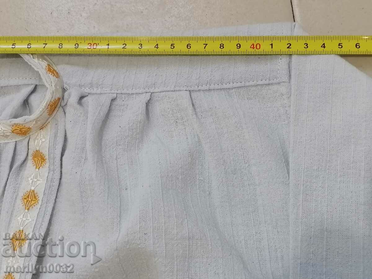 Old men's kenara shirt hand-woven embroidered costume - 5 Old men's kenara shirt hand-woven embroidered costume - 5