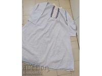 Old women's shirt with hand embroidery of chaise, costume, sukman