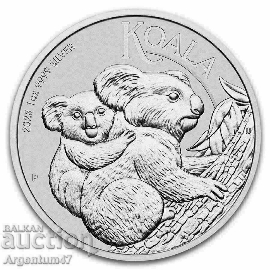 SILVER 1 OZ 2023 AUSTRALIA - KOALA