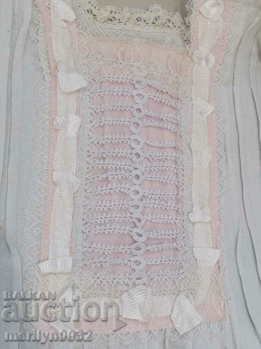 Old women's shirt with hand embroidery of chaise, costume, sukman with price 123.00 BGN | € 62.89