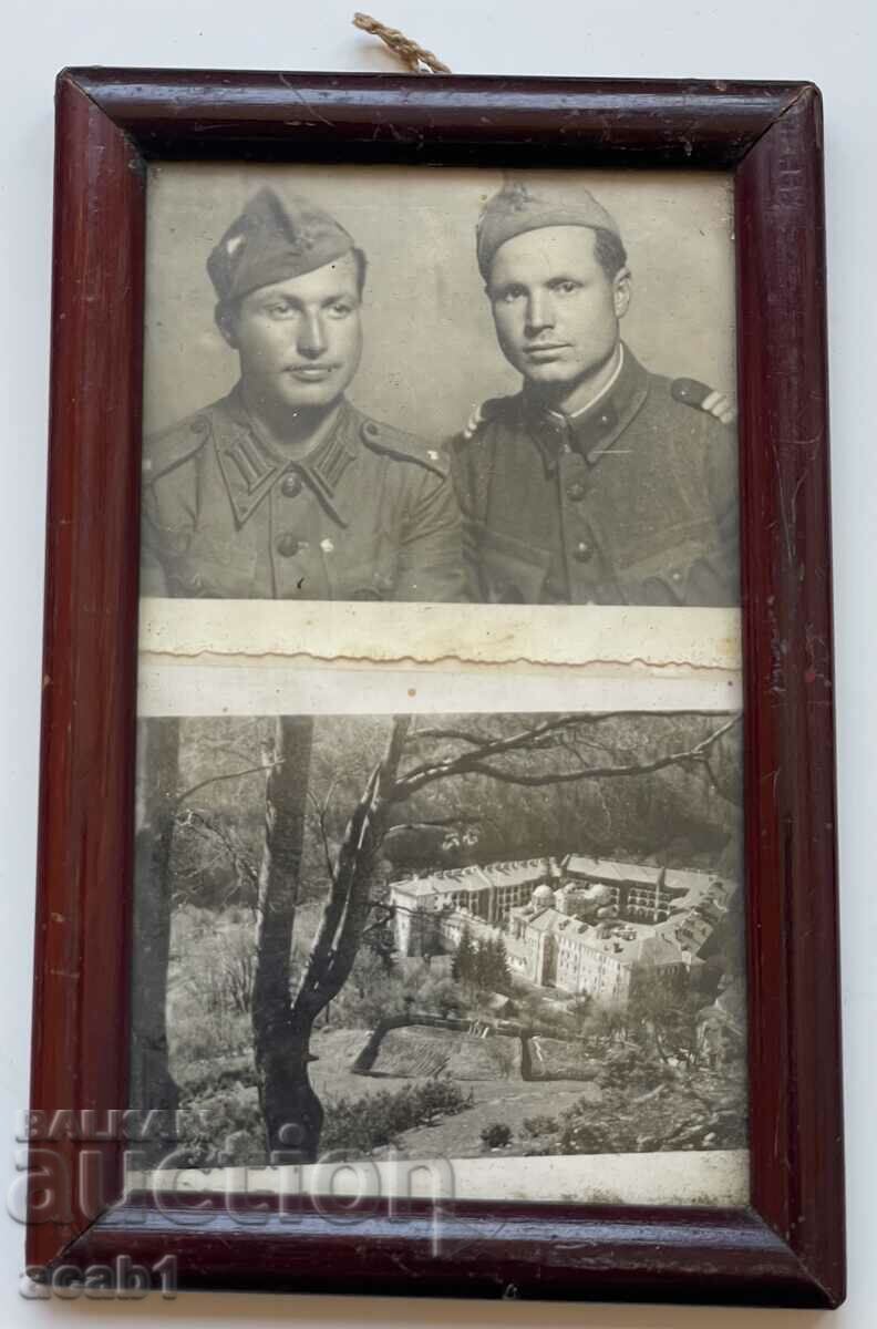 Photograph soldiers Rila Monastery