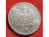 3 марки 1909 А Германия сребро КАЧЕСТВО