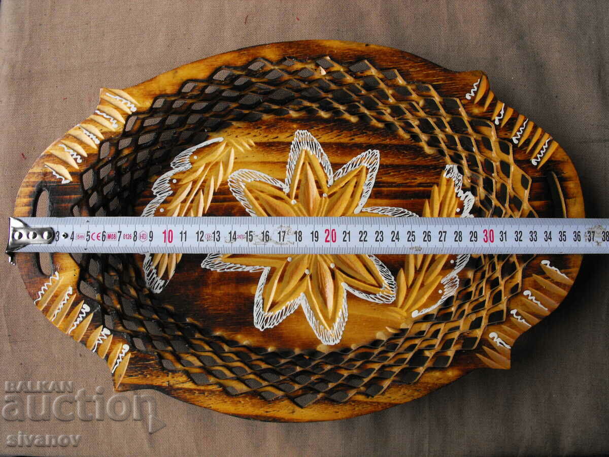 Interesting wooden paneer tray #0643 - 6 Interesting wooden paneer tray #0643 - 6