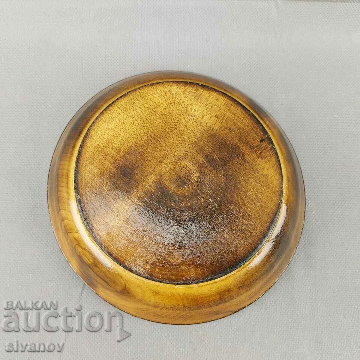 Interesting wooden bowl carving #0650 - 5 Interesting wooden bowl carving #0650 - 5