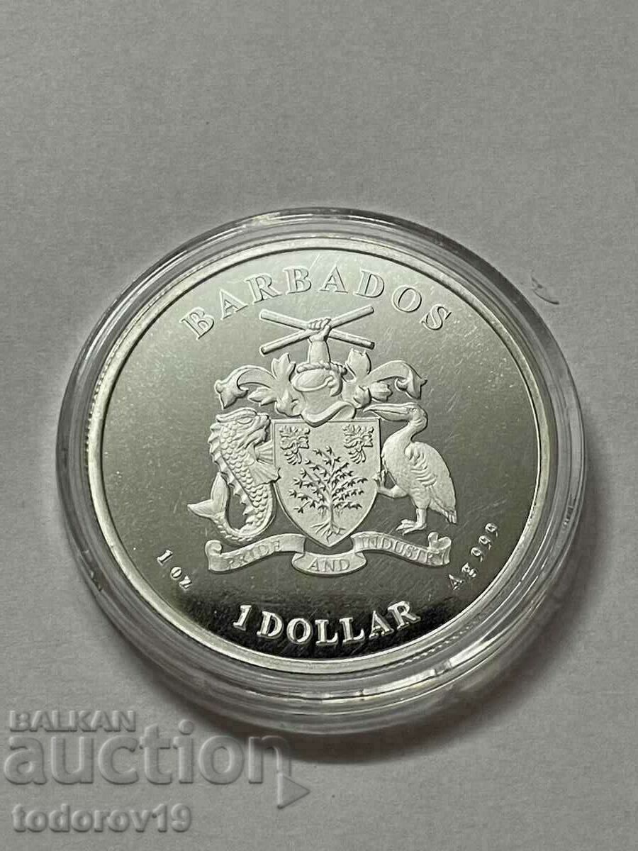 Delivery of Silver 1 oz Caribbean Seahorse - Barbados 2023 Delivery of Silver 1 oz Caribbean Seahorse - Barbados 2023
